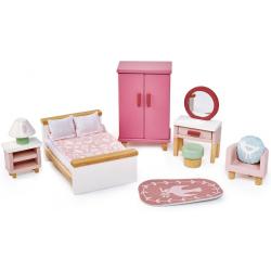 Meubeltjes Slaapkamer – Poppenhuis | Tender Leaf Toys